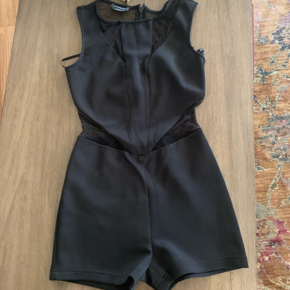 Bebe black romper